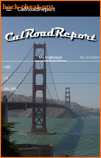 CalRoadReport Travel & Traffic screenshot