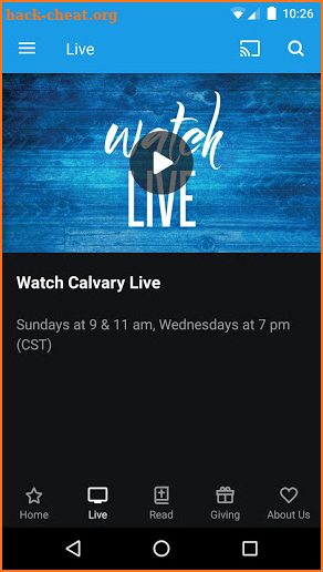 Calvary - Pastor Del Way screenshot