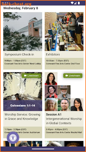 Calvin Symposium on Worship screenshot