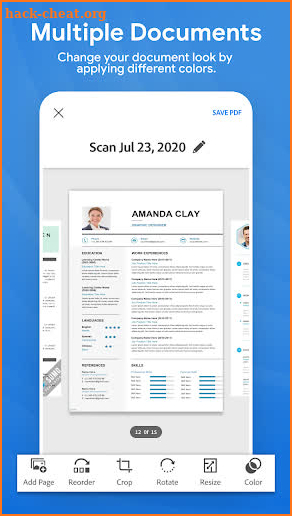 Cam Document Scanner_PDF Creator screenshot