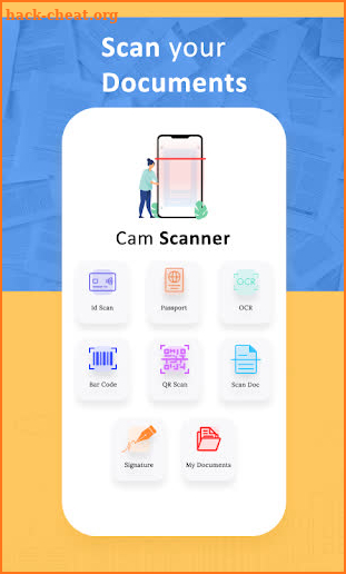 Cam Scanner - All In One Document & PDF Scanner screenshot
