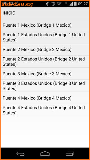Camaras de puentes dos Laredos screenshot