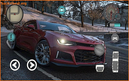 Camaro Car Driving Simulator screenshot