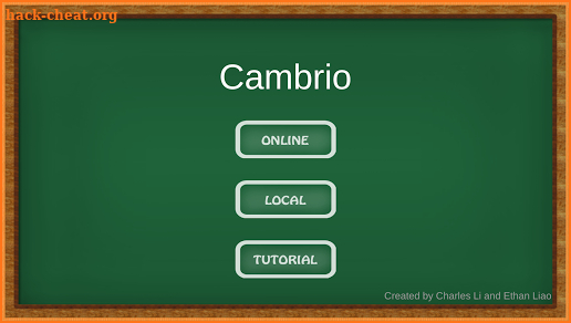 Cambrio screenshot