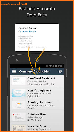 CamCard Business screenshot