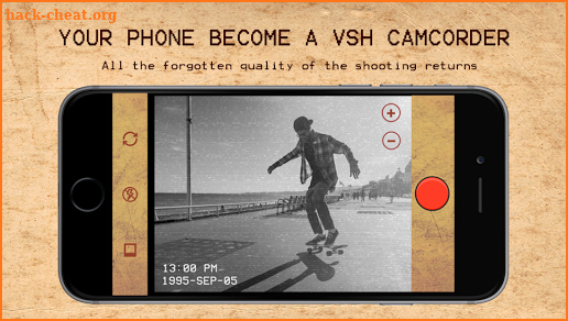 Camcorder REC - Old Videos - VHS Pick Date screenshot