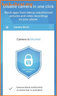 Camera Block - Anti spy-malware screenshot