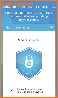 Camera Block - Spyware protect screenshot