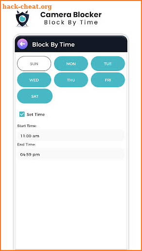 Camera Blocker screenshot