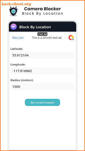 Camera Blocker screenshot