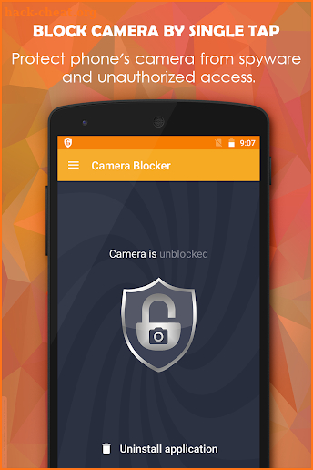 Camera Blocker - Anti Spyware & Anti Malware screenshot