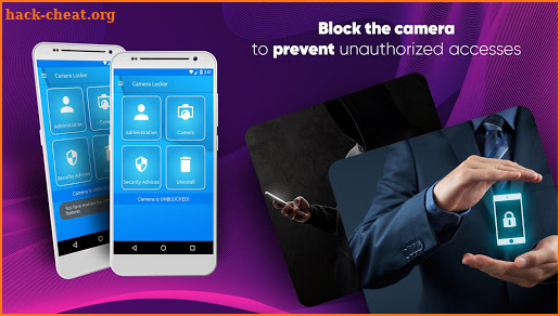 Camera Blocker for Android Camera Security Threat screenshot