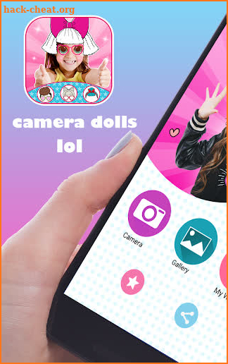 camera Dolls sticker’s :editorlol hair screenshot