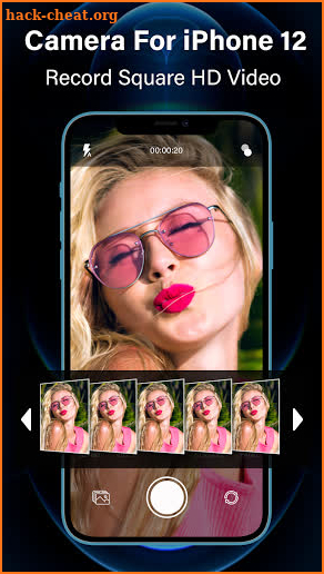 Camera for iPhone 12 Pro : Selfie snap editor screenshot