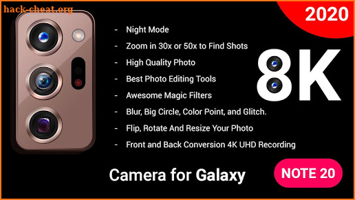 Camera for Note 20 Ultra: Camera For Galaxy Tab S7 screenshot