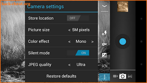 Camera ICS+ screenshot