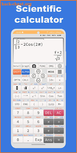 Camera math calculator - Take photo to solve screenshot