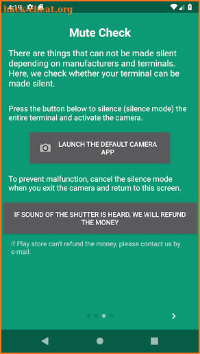 Camera Mute for taking baby's photos (Trial ver.) screenshot