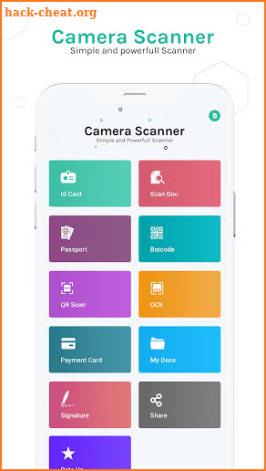 Camera Scanner screenshot