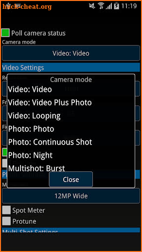 Camera Suite for Hero screenshot