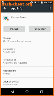 Camera tuner for Moto G Play screenshot