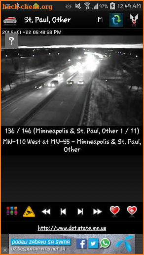 Cameras Minnesota - Traffic screenshot