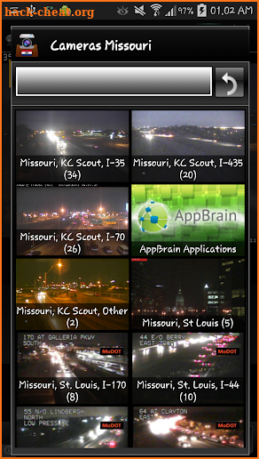 Cameras Missouri - Traffic screenshot
