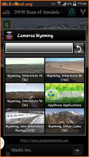 Cameras Wyoming - Traffic cams screenshot