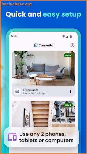 Camerito: Home Security Camera screenshot