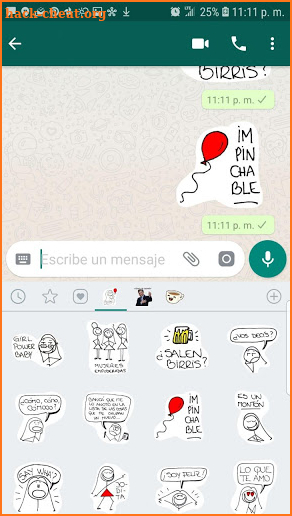 Cami Camila Stickers de WhatsApp screenshot