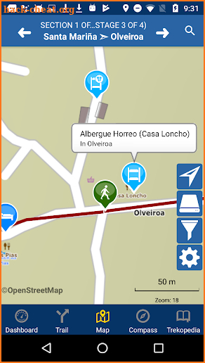 Camino Finisterre Offline Maps screenshot