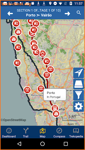 Camino Portugués: From Porto Offline Maps screenshot