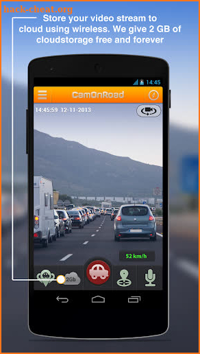 CamOnRoad - car DVR with cloud video streaming screenshot