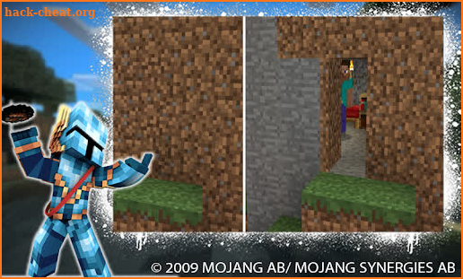 Camouflage Doors Mod for MCPE-Secret Room MCPE Mod screenshot