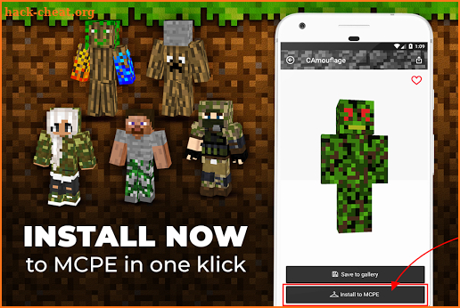 Camouflage Skins for MCPE screenshot