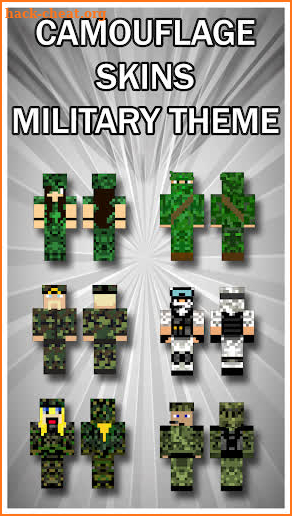 Camouflage Skins For Minecraft PE screenshot