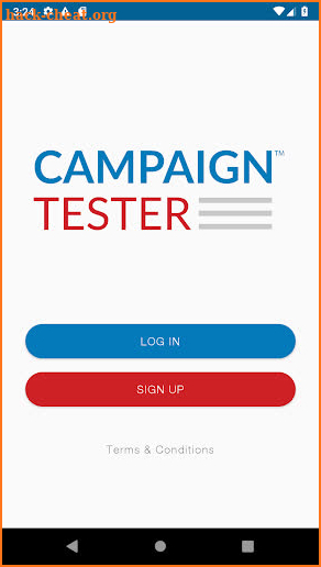 Campaign Tester screenshot