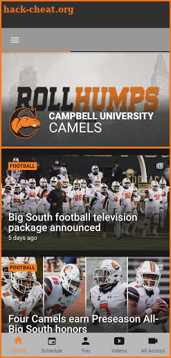 Campbell Fighting Camels screenshot