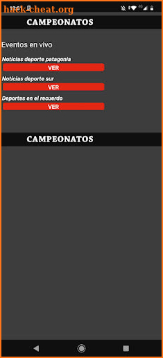 Campeonatos Play TV  Player screenshot