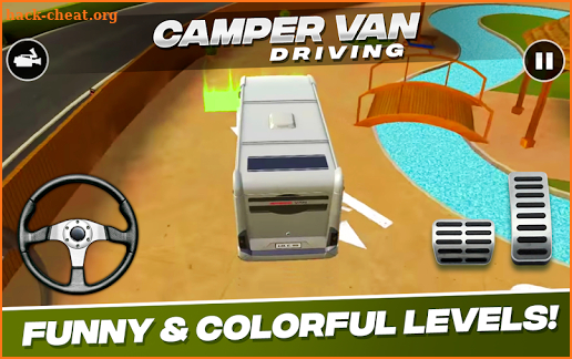 Camper Van  Driving screenshot