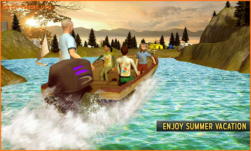 Camper Van Driving Truck 2018-Virtual Family Games screenshot