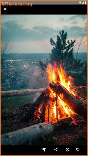 Campfire Wallpaper screenshot
