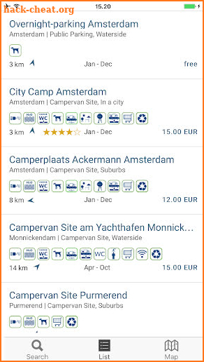 Camping App Eu Pro screenshot