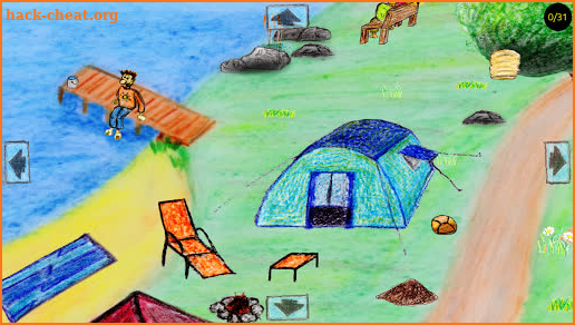 Camping - clickable mini-scene screenshot