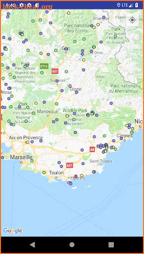 Camping Key Europe Maps 2018 screenshot