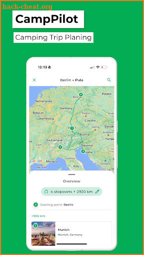 CampPilot Camping Trip Planner screenshot