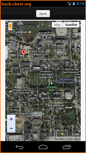 Campus Maps screenshot