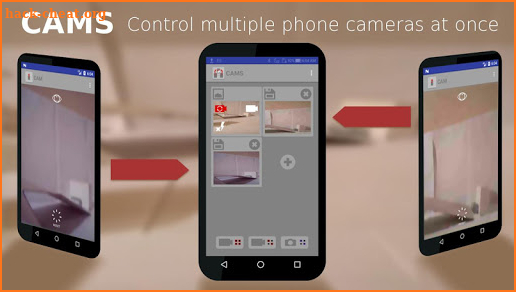 CAMS 🆓👫📷: Use cameras as one|CCTV via Bluetooth screenshot