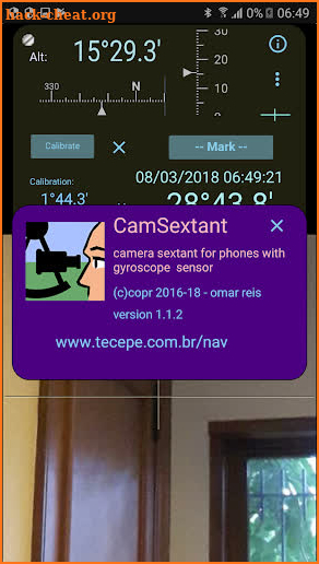 CamSextant screenshot