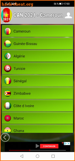 CAN 2021 - African Nations Cup screenshot